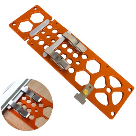 Guida per sega circolare a 90 gradi, angolo retto da 340 mm, adatta per guide Fe-sto-ol e Ma-ki-ta