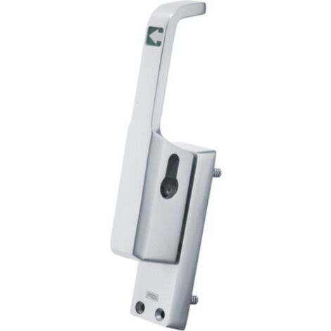 Guida porta 982 DIN destra anodizzata argento LM 23mm asta tonda 10mm FUHR