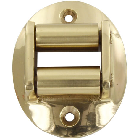GUIDACINGHIA OVALE OTTONE LUCIDO . Prezzo per 1 pezzo.