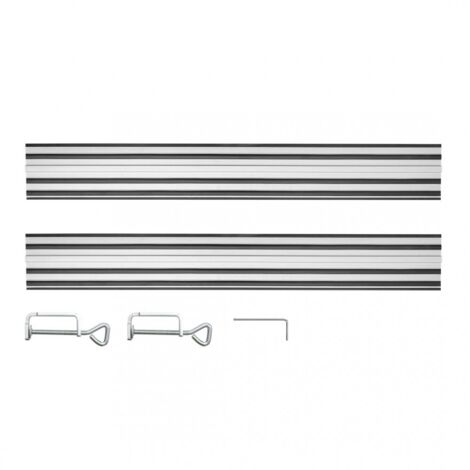 Guide 2 x 700 mm, connettore, 2 morsetti