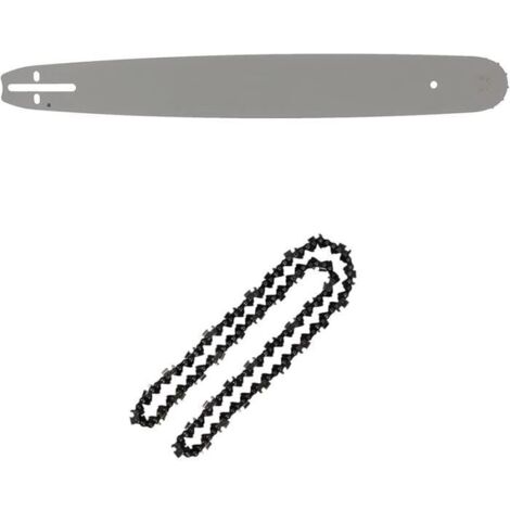 Guide 20 Pouces (50 cm) pour tronçonneuse - FOLAYA - Chaîne incluse - 76 maillons