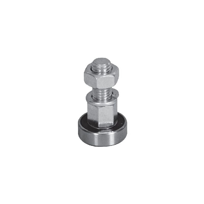 Guide à billes Ø35mm - Hauteur 60mm - Tige avec filetage M14 - à visser Deco Fer Forge