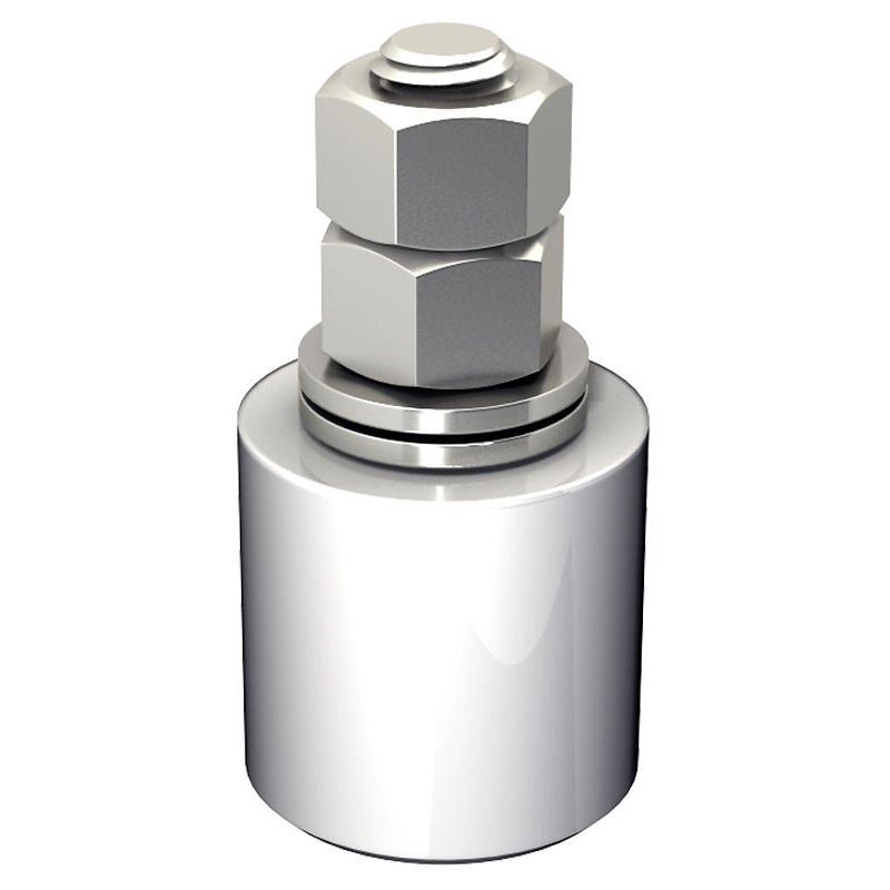 Guide en INOX avec olive en nylon Ø40 H40 mm