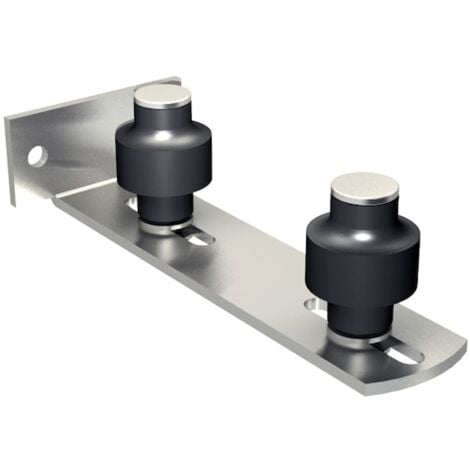 Guide bas double pour porte coulissante 1092V SPORTUB - Guide déporté : Non - A visser - MANTION