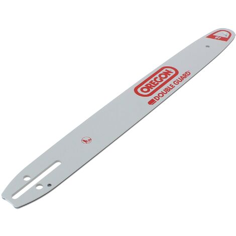 Guide chaîne 45 cm 18' double guard 91 – Compatible tronçonneuses McCulloch et Mac Allister – Coupe nette pour bois dur – Greatland