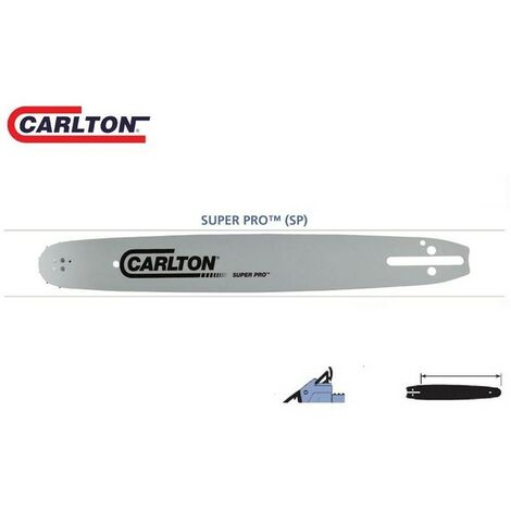 Guide chaîne tronçonneuse Carlton 3/8 058