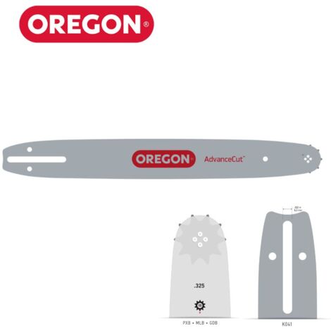 Guide chaîne tronçonneuse Oregon 325 058 PXBK041 AdvanceCut  38cm