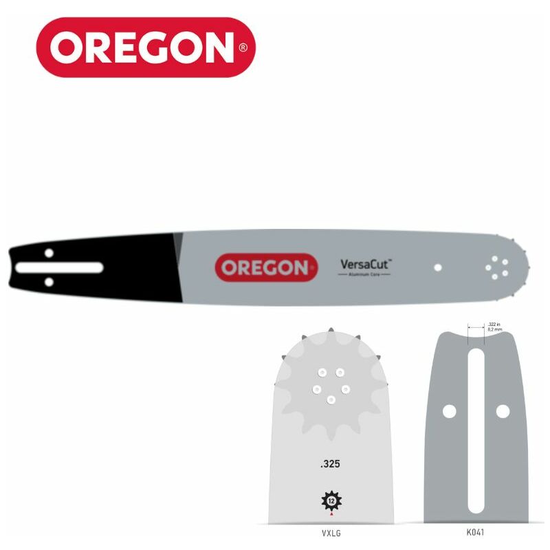 Oregon - Guide chaîne tronçonneuse 325 058 38cm