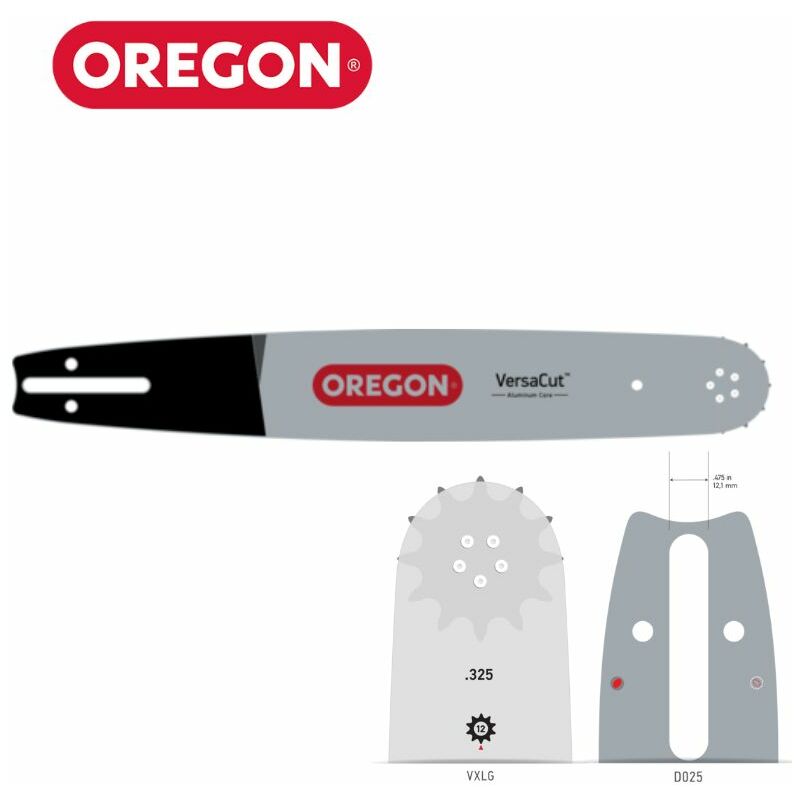 Oregon - Guide chaîne tronçonneuse 50 cm 325 063 81 dents - 203VXLGD025