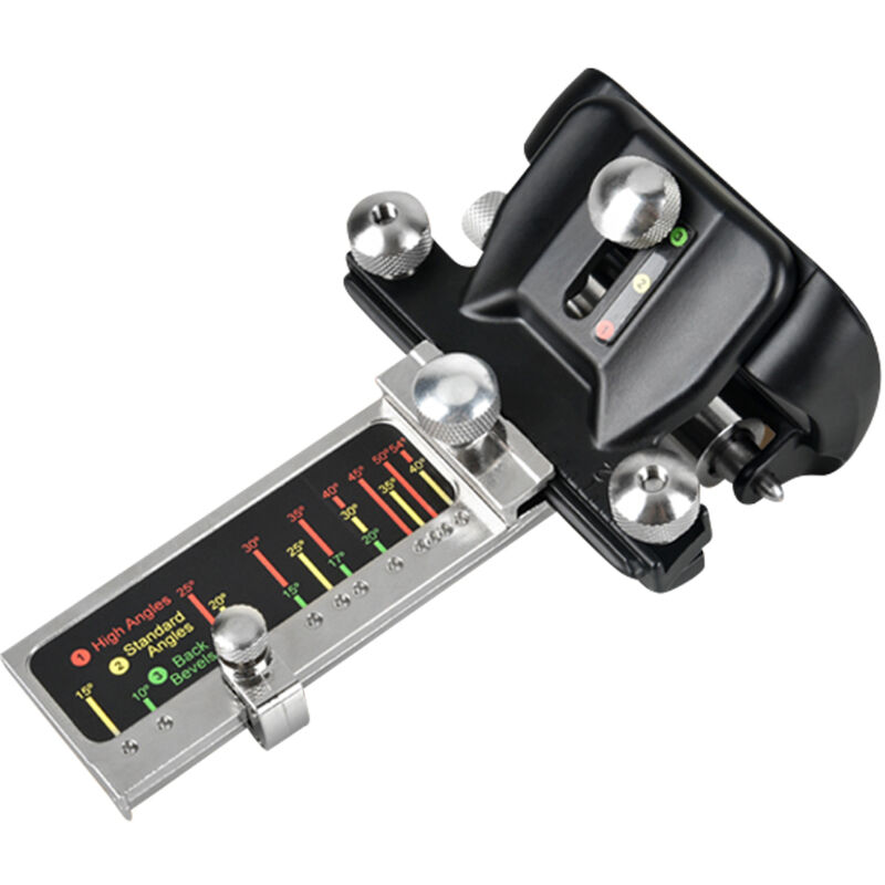 Guide d'affûtage à angle fixe précis Affûteur manuel Outil de meulage à angle réglable pour le travail du bois pour un affûtage efficace et précis