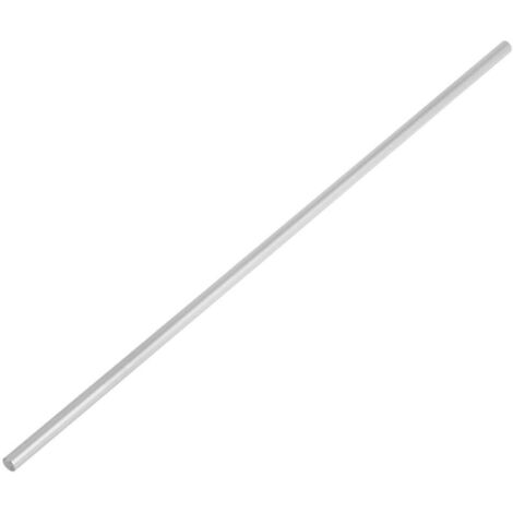 Guide d'arbre de tige de mouvement linéaire, cylindre rond en acier, diamètre de tige de 6 mm (300 mm)