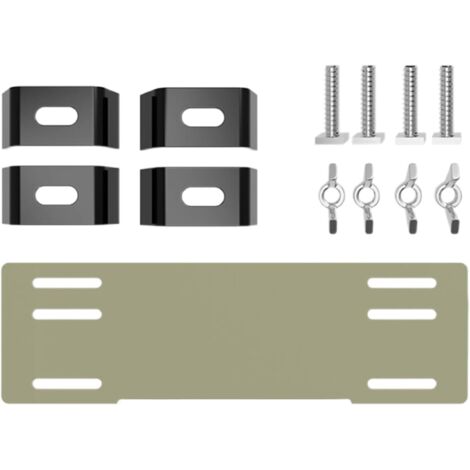 Guide De Base De Découpe Réglable - Système de Rail à Poignée Ergonomique -