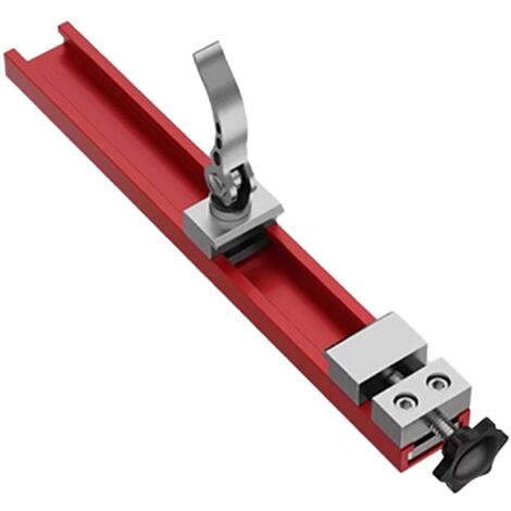 Guide de Base de Machine de DéCoupe, Rail de Guidage de Scie Circulaire Réglable en Alliage d'aluminium de 360 ​​Mm pour le Travail du Bois, Plage Réglable de 0 à 300 Mm avec Conception à