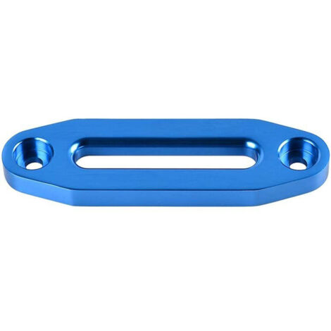 Guide de câble en aluminium pour treuil – Espacement 152 mm – Couleur bleue – Accessoire de guidage précis et robuste-lsw