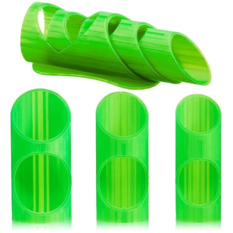 Guide de coupe pour isolation de tuyaux en mousse verte (6 outils)