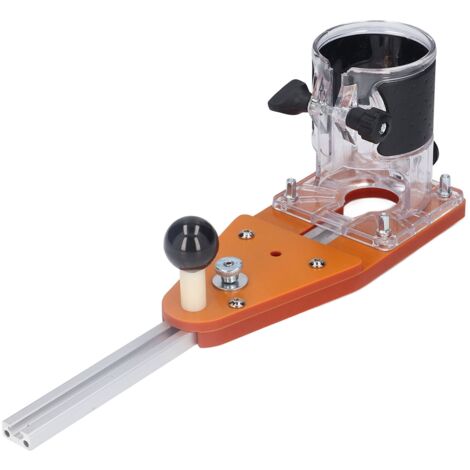 Guide de Coupe pour Plaque avec Système de Guidage de Scie pour Rainage et Chanfreinage - Kit Accessoires