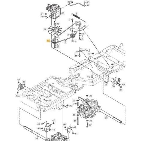 GUIDE DE COURROIE DE POULIE ORIGINAL STIGA - 1134-5821-01