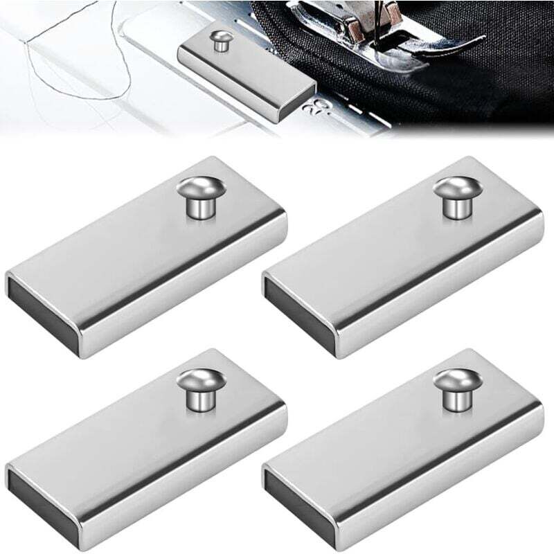 Guide de Couture Magnétique 4 Pièces Outils de Conseil pour Machine à Coudre Pied De Biche Machine a Coudre Aimant de Guide de Couture Accessoires de