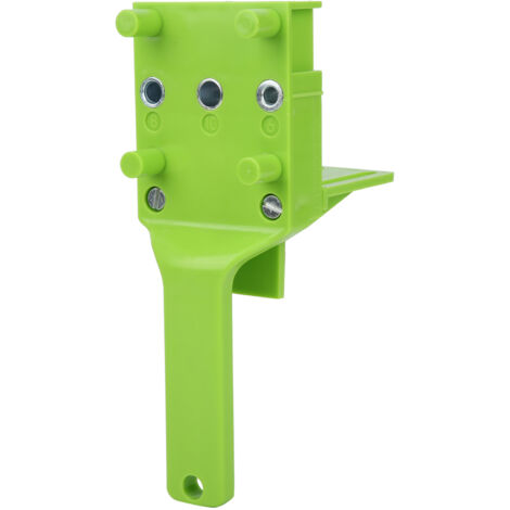 Guide de perçage droit pour assemblage bois, outil de menuiserie précision, gabarit de perçage pour chevilles, parfait pour bricolage et projets DIY.