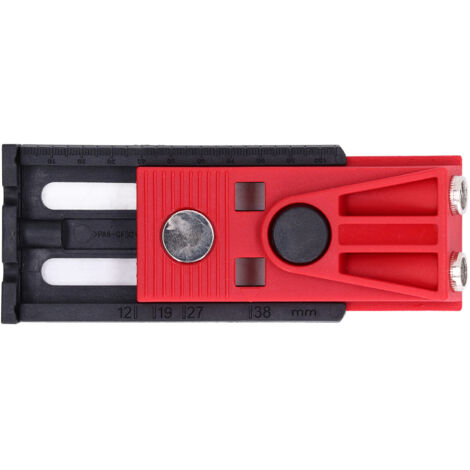 Guide de perçage oblique pour assemblage de poche, accessoire de positionnement précis pour menuiserie.