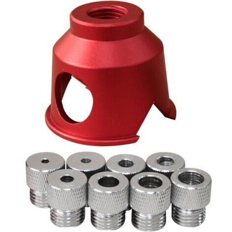 Guide de perçage vertical pour le travail du bois, outil de poinçonnage pour meubles à angle droit Localisateur de perçage en aluminium