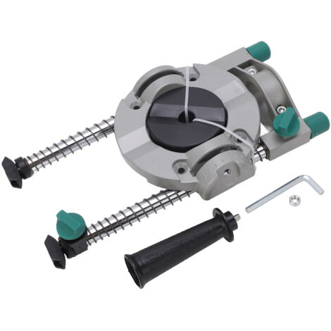 Guide de perceuse multi-angle, support universel de serrage sécurisé réglable à 45 degrés pour perceuse électrique manuelle