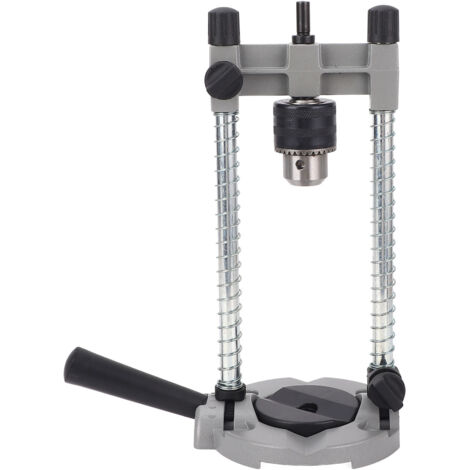 Guide de perceuse Portable, presse en alliage d'aluminium, coupe d'angle précise, support de fixation à profondeur réglable pour le perçage