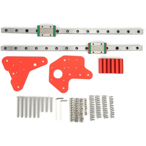 Guide de rail coulissant linéaire, kit double axe Z pour accessoires d'imprimante 3D Ender-3