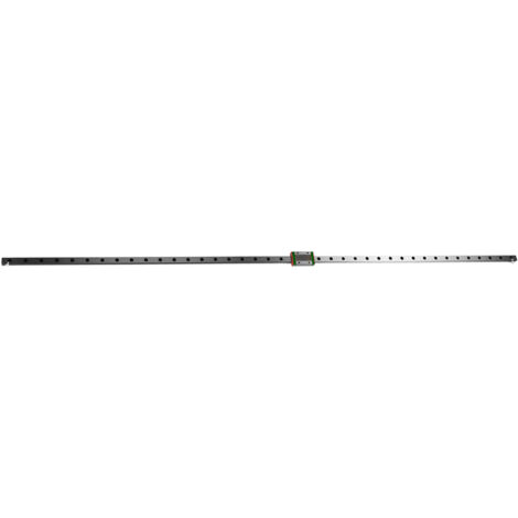 Guide de rail linéaire en acier MGN12H, bloc coulissant de 1000mm de longueur et 27mm de largeur