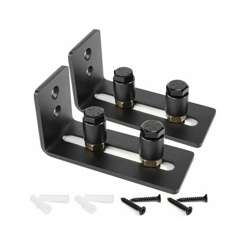 Guide de sol de porte, rail de porte coulissante, kit de porte coulissante, guide de rouleau de sol coulissant pour porte de grange, rouleau de