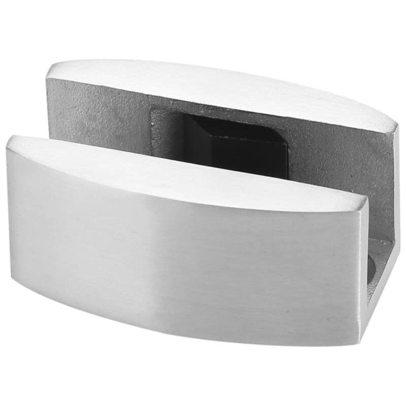Guide De Sol Inférieure En Acier Inoxydable De Remplacement Au Sol Porte Stopper Bumper Murale Protetor Pour Porte Coulissante En Verre Sans Cadre