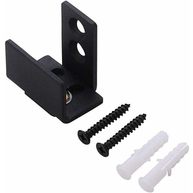 Guide de sol pour porte de grange, guide de porte coulissante en bas, guide de porte coulissante de grange, guide de sol robuste pour porte