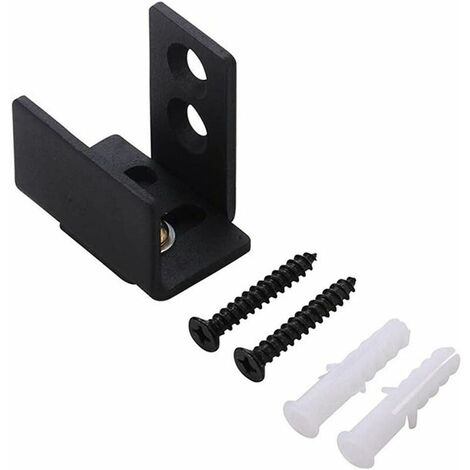 Guide de sol pour porte de grange, guide de porte coulissante en bas, guide de porte coulissante de grange, guide de sol robuste pour porte coulissante, rails de porte de placard coulissants