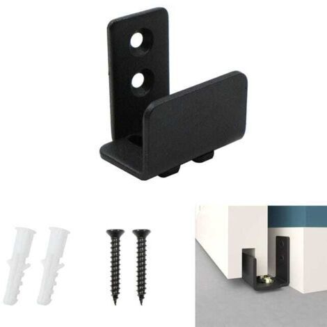Guide de sol pour porte de grange,guide de porte coulissante en bas,guide de porte coulissante de grange,guide de sol robuste pour porte coulissante