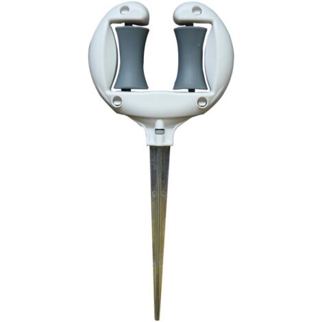 Guide de Tuyau d'arrosage Piquet de Tuyau d'arrosage en métal, piquets multifonctionnels, Design décoratif Robuste pour protéger Les parterres de Fleurs, Les, l'aménagement paysager