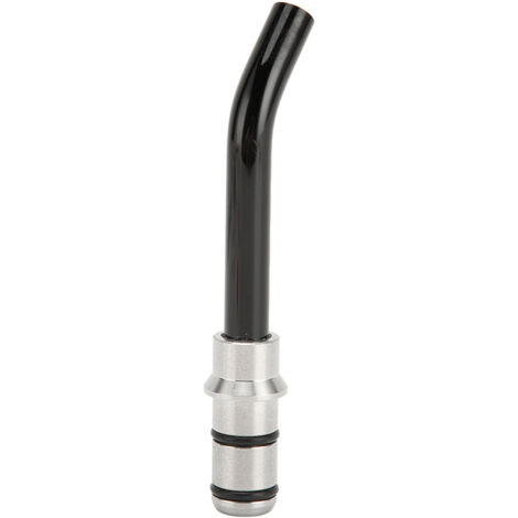 Guide Dentaire en Acier Inoxydable Double Anneau, Embout Optique Noir 21x12 mm