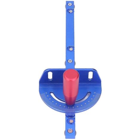 Guide d'onglet pour scie circulaire, accessoires pour scie circulaire (menuiserie) Bleu