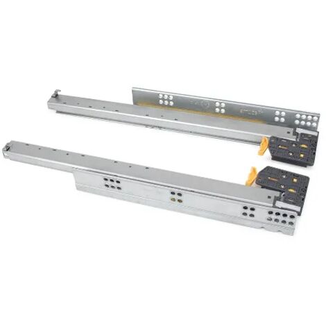 GUIDE EMUCA SILVER SOFT IN SET (DX+SX) CON AGGANCI  MM.350