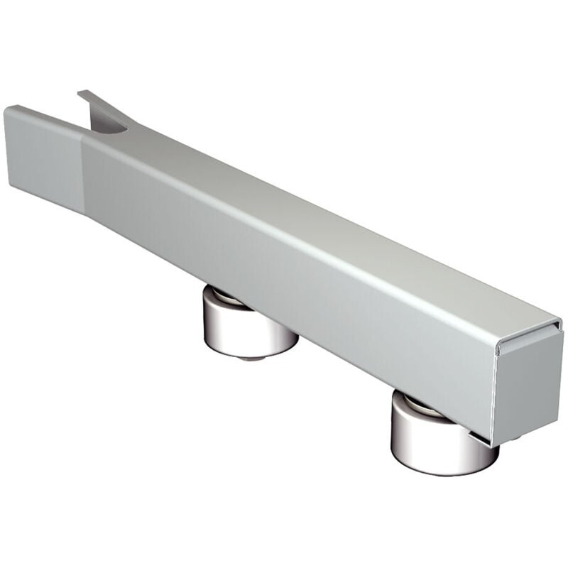 Slid'up By Mantion - Guide haut réglable à sceller pour portail coulissant, 2 olives Ø50 H25 mm