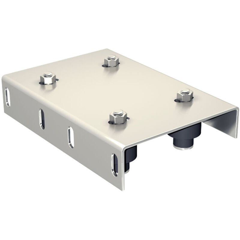 Slid'up By Mantion - Guide haut réglable pour portail de 30 à 62 mm, 4 olives nylon Ø45