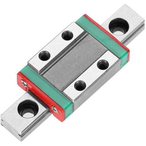 Guide linéaire miniature LML9B - Rail de 9mm avec bloc coulissant de 55mm
