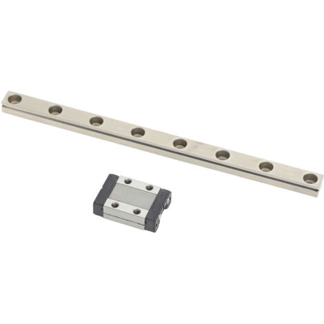 Guide linéaire miniature MTN9 pour imprimante 3D CNC, rail coulissant compact pour fraiseuse et découpe laser.
