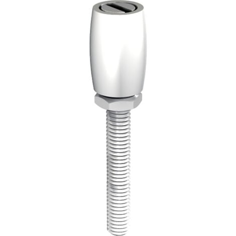 Guide olive en nylon Ø13,5 mm pour porte jusqu'à 90 kg