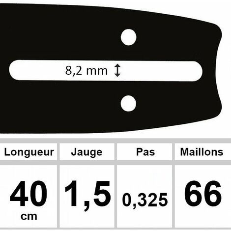 Guide OZAKI 40 cm 0,325 1,5mm