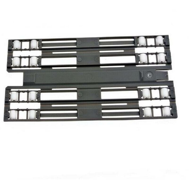 Ensemble Roulette , Groupe Rail , Roulement , Guide Panier Pour Lave Vaisselle Fagor Lf013Sx