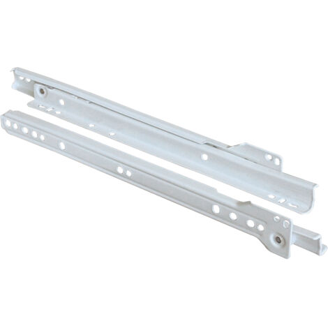 GUIDE PER CASSETTI CON FERMO Col. Bianco cm. 60 25.00 coppie