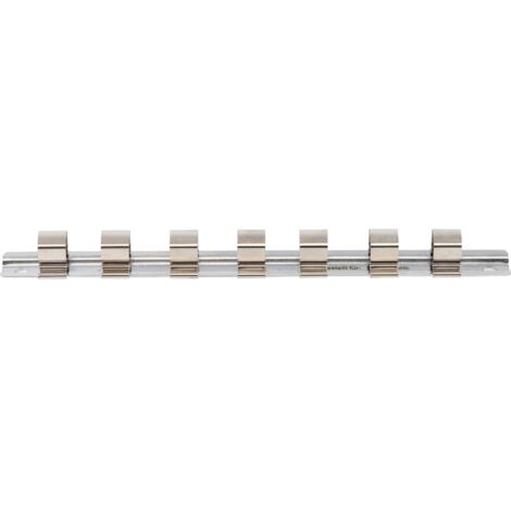 Guide porta bussole con 7 clip  12,5 mm (1/2")