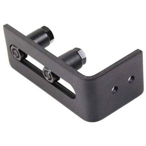 Guide Portail Coulissant Guide de Plancher Guide de Rail Porte Coulissante Réglable en Acier au Carbone pour Accessoire de Quincaillerie de Porte de Grange