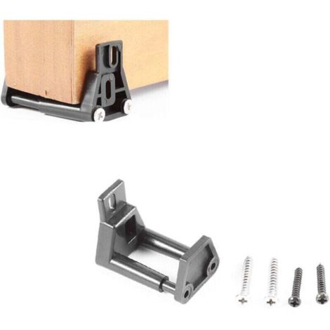 Guides inférieurs de porte de poche, 1-1/8 po, plastique