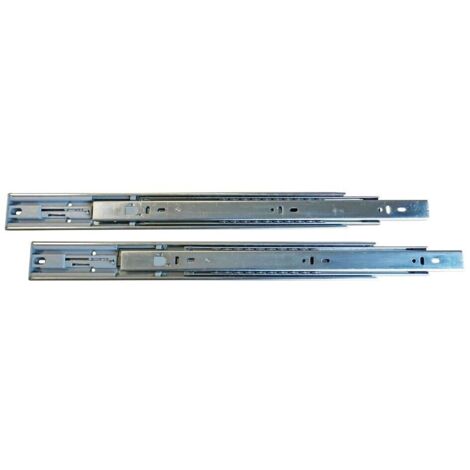 Guide premi-apri per cassetti a estrazione totale cuscinetti push pull g41